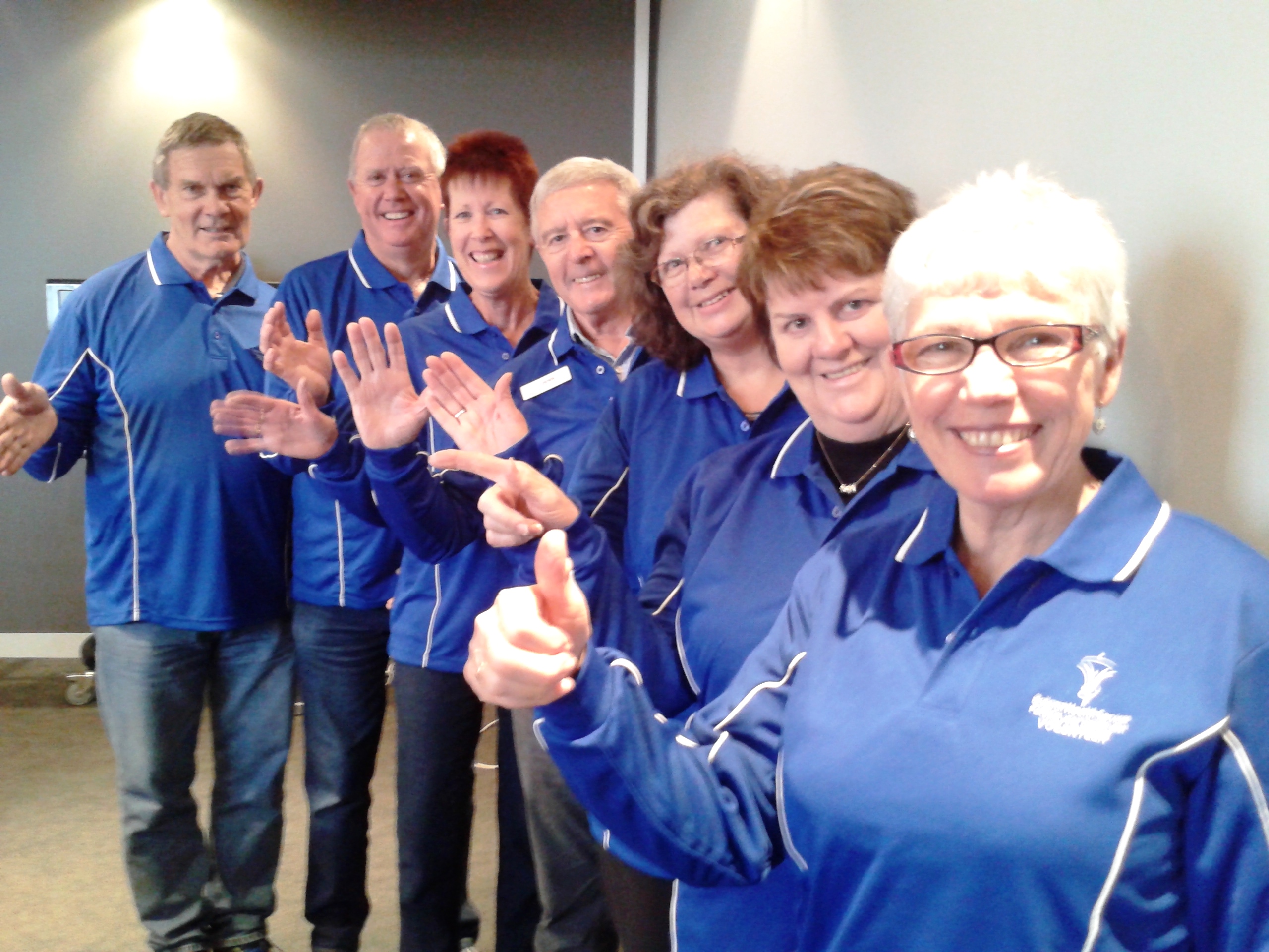 The Grampians Health Ballarat Welcome Team pictured in 2014.