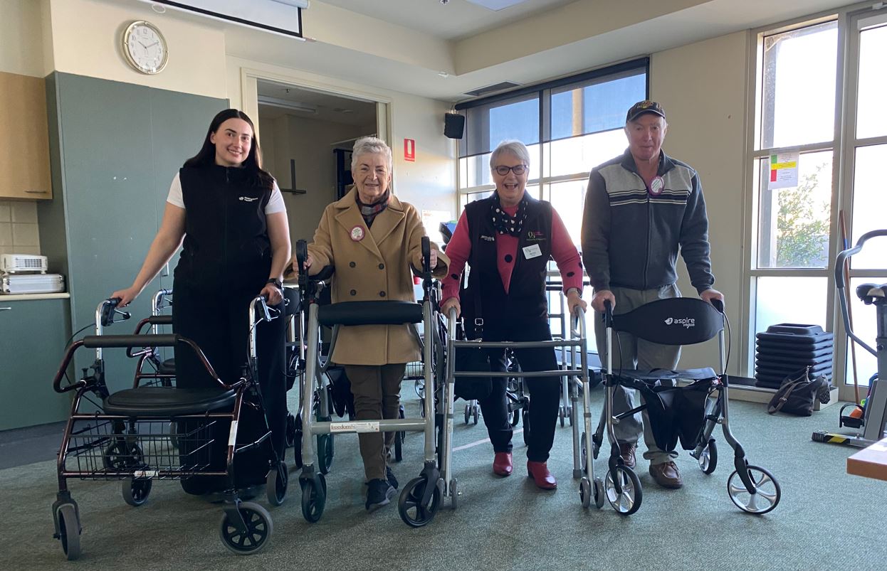 Helping patients take their first steps forward