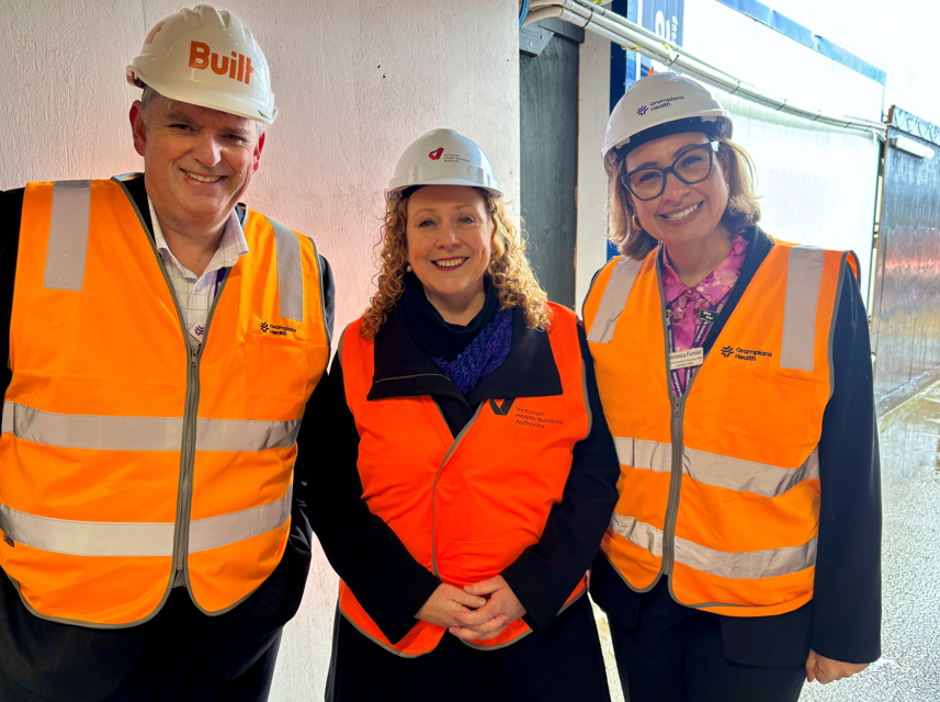 Ballarat Base Hospital Redevelopment Stage 3 structural works commence